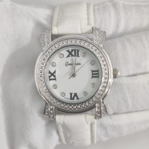 Geneva White Japan Movement Ladies Wristwatch 1