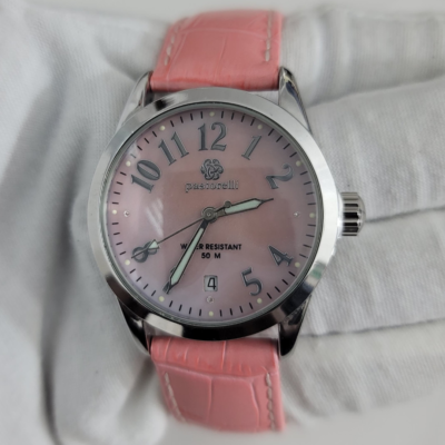 Pastorelli Pink Swiss Movement Ladies Wristwatch