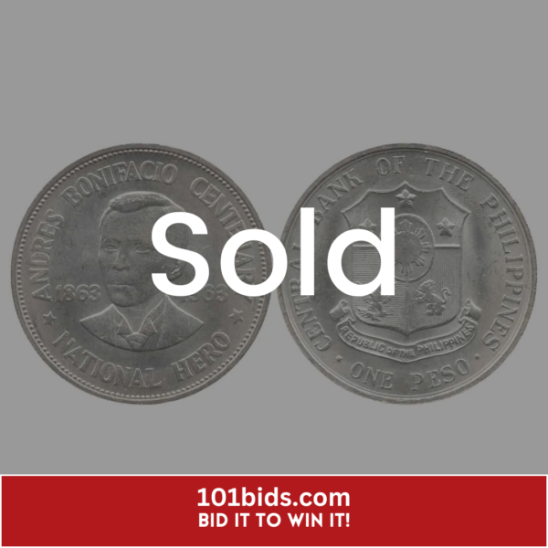 Philippines-Peso-1963 sold