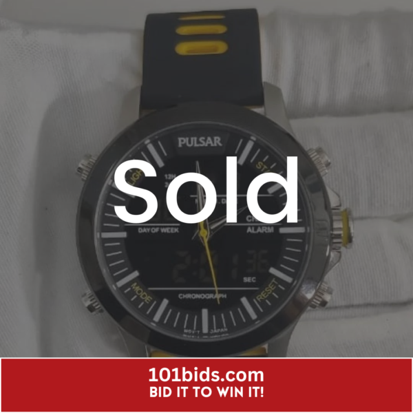 Pulsar-4D0009-Japan-Movement-Wristwatch sold