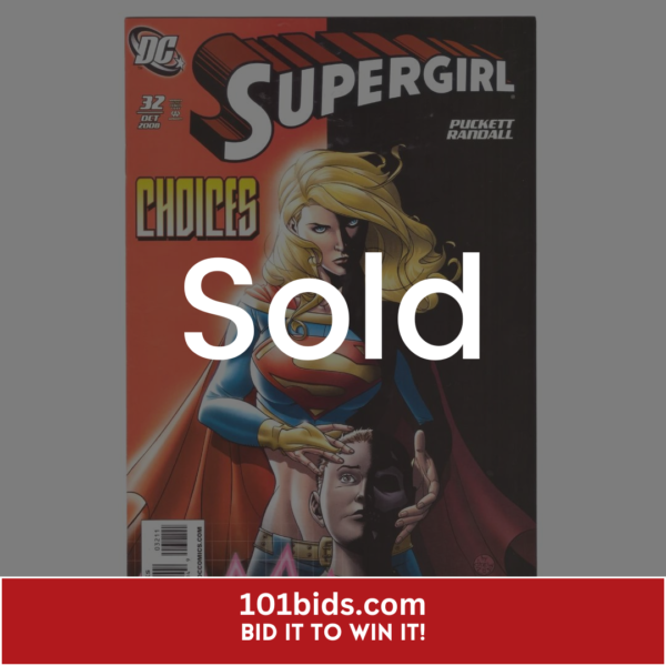 Supergirl-32-DC-Comics-Book-2008 sold