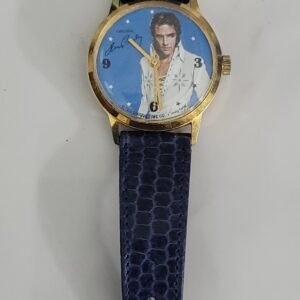 Vintage Unique Time Elvis Presley Hong Kong Movement Wristwatch 3