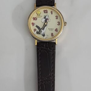 Vintage Warner Bros 400101 Sylvester & Tweety Collectors Choice Wristwatch 3