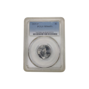 5 Cents Jefferson Nickel P Philadelphia 2015 PCGS Certified 5C MS66FS front