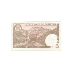 5 Rupees Pakistan (1976-1982) Banknote F6 Set back