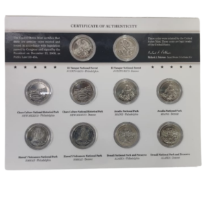 America The Beautiful Quarters Uncirculated Coins Set 2