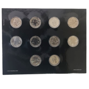 America The Beautiful Quarters Uncirculated Coins Set 2014 3