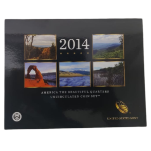 America The Beautiful Quarters Uncirculated Coins Set 2014 4