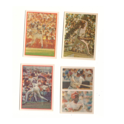 Vintage Baseball Reflection Card Collection #3 1980’s Collectors Choice (12 Cards)  Roger McDowell, Rob Deer, Tony Perez, Rusty Staub & Pete Rose etc.