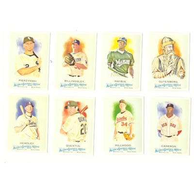 Allen & Ginter’s Topps Baseball Card Collection #4 (46 Items) Collectors Choice Cabrera, DeJesus, Suzuki, Peavy & Tejada