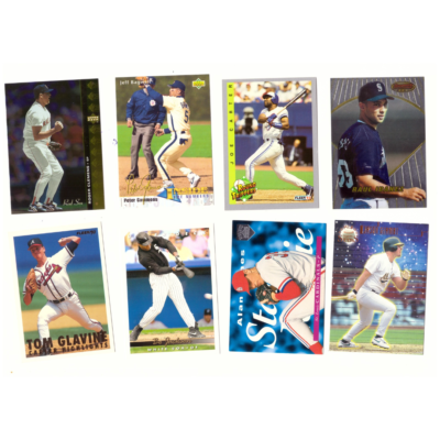 Vintage Baseball Card Collection #32 (30 Cards) 90’s Raul Ibanez, Jason Giambi, Joe Carter, Alan Jones & Tom Glavine etc.