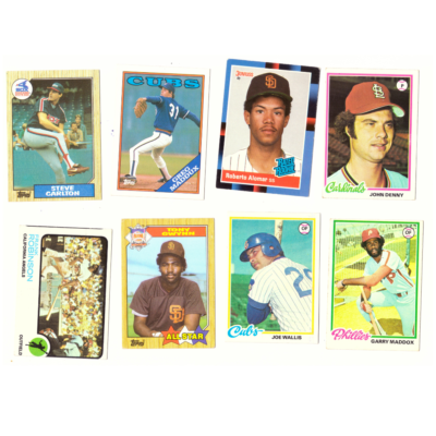 Vintage Baseball Card Collection #39 (28 Cards) 70′ & 80’s Jose Canseco, Sixto Lezcano, Dave Freisleban, Pat Scanlon & Johnny Grubb etc.