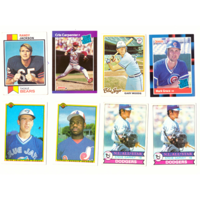 Vintage Baseball Card Collection #40 (25 Cards) 70′ & 80’s Mark Grace, Gary Woods, Steve Garvey, Cris Carpenter & Jim Fregosi etc.