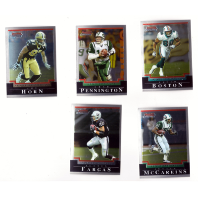 NFL Football Card Collection #2 (17 Cards) Eric Moulds, Deion Branch, Chris Chambers, Charles Rogers & Matt Hasselbeck etc.