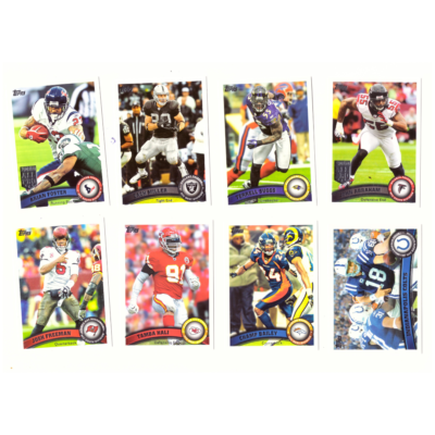 Topps NFL Football Card Collection #5 (28 Cards) Marcus Easley, Derrick Morgan, Adrian Peterson, Takeo Spikes & Antonio Brown etc.