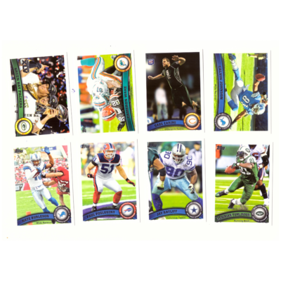 Topps NFL Football Card Collection #6 (28 Cards) Josh Freeman, Percy Harvin, Donald Brown, Peyton Manning & Drew Brees etc.