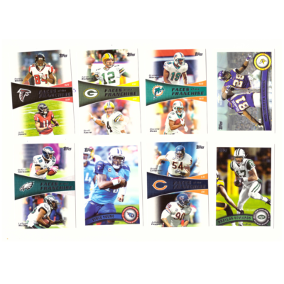 Topps NFL Football Card Collection #6 (28 Cards) Gerald McCoy, Vernon Davis, Jerome Simpson, Mark Sanchez & Darren Sproles