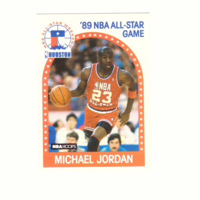 Vintage Houstan NBA All-Star Game Basketball Card Collection #1 89′ Michael Jordan