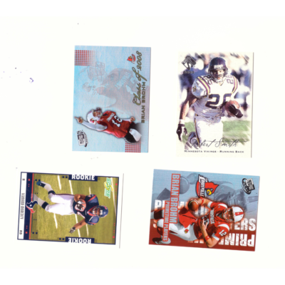 NFL Football Card Collection #8 (9 Cards) Vernand Morency, David Terrell, Trent Green, Cris Carter & Brian Brohm etc.