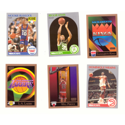 Vintage Basketball Card Collection #15 (14 Cards) 90’s Steve Smith, Lamond Murray, Jerome Kersey, Wayman Tisdale & Reggie Theus etc.