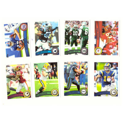 Topps NFL Football Card Collection #16 (25 Cards) Tony Moeaki, Danny Amendola, New York Jets, Mike Williams & Jon Beason etc.