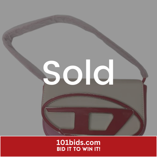 Diesel-Cream-Pink-Red-Ladies-Handbag sold