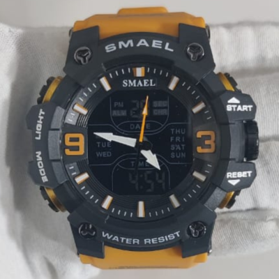 SMAEL NO.8049 Orange Japan Movement Wristwatch