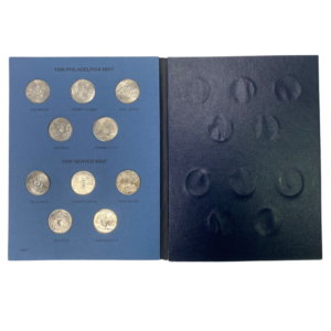 Statehood Quarters Collection 1999-2001 Coin Collection Book 1