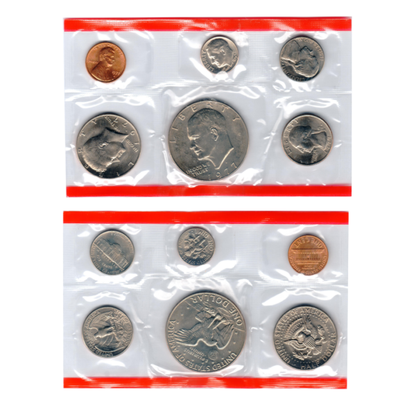 U.S. Mint 1977 Uncirculated Coin Collection #2