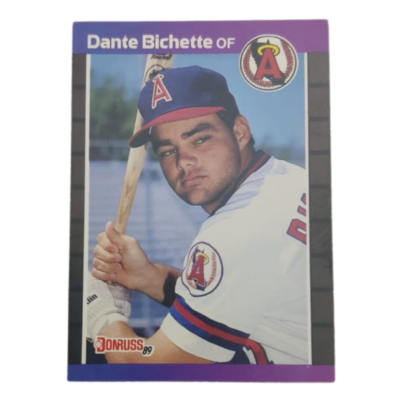 Vintage Baseball Card Collection #43 1989 Dante Bichette