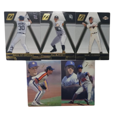 Baseball Card Collection #7 Collectors’ Choice (5 Cards) Pedro Martinez, Ken Caminiti, Omar Vizquel, A.J. Burnett & Magglio Ordonez