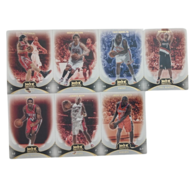 Hot Prospects Basketball Card Collection #23 (7 Cards) Luis Scola, Andres Nocioni, Zach Randolph, Brandon Roy & Greg Oden etc.
