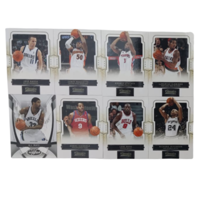 Classics 09-10 NBA Basketball Card Collection #3 (8 Cards) Andre Iguodala, Luol Deng, Richard Jefferson, Corey Maggette & Rodney Stuckey etc.