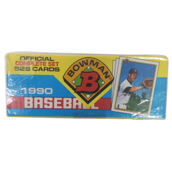 Vintage Bowman Baseball Official Complete Set 528 Cards 1990 Unopen Box