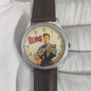 Vintage Fossil Elvis Li-1287 05264 20000 Collectors Choice Wristwatch 1994 1