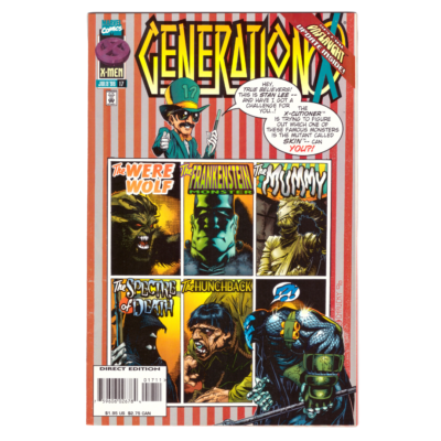 Generation X X-Men #17 Marvel Comics Book 1996