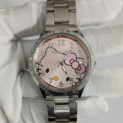 Hello Kitty Rose Pink Dial Ladies...