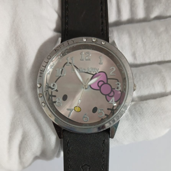 Hello Kitty Rose Pink Dial Ladies Wristwatch A
