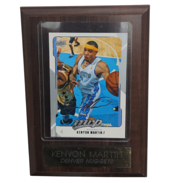 Kenyon Martin Denver Nuggets Card Collection Frame With A Card