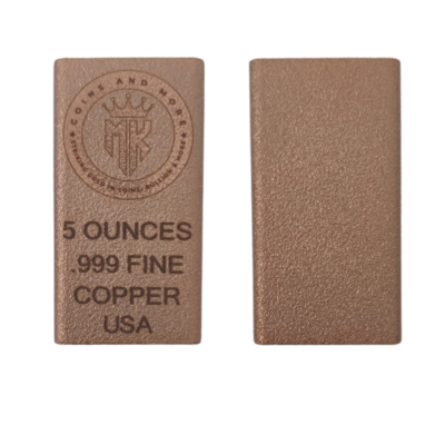 MK 5 Ounces .999 Fine Copper USA