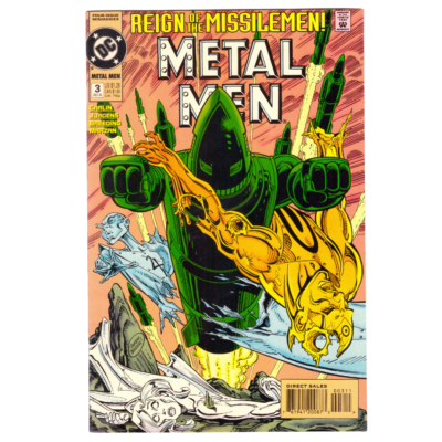 Metal Men #3 Reign of the Missilemen DC Comic Book 1993