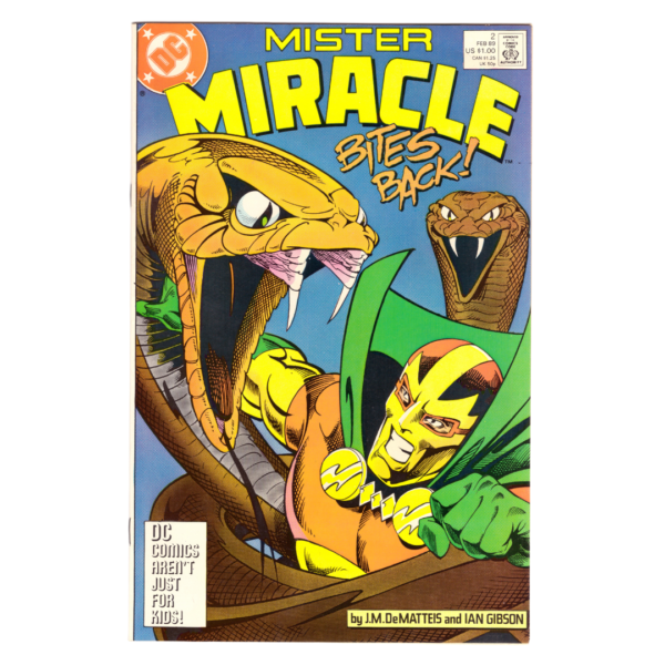 Mister Miracle 'Bites Back' #2 DC Comics Book 1989