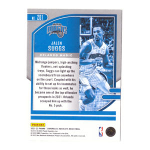 NBA Jalen Suggs of Orlando Magic Basketball Card 1