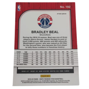 Panini Bradley Beal Wizards NBA Basketball Card 1