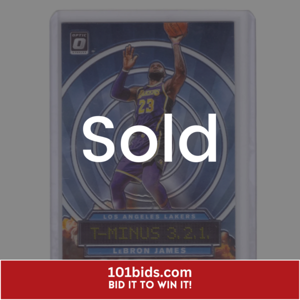 Panini-NBA-LeBron-James-of-Los-Angeles-Lakers-Basketball-Card sold