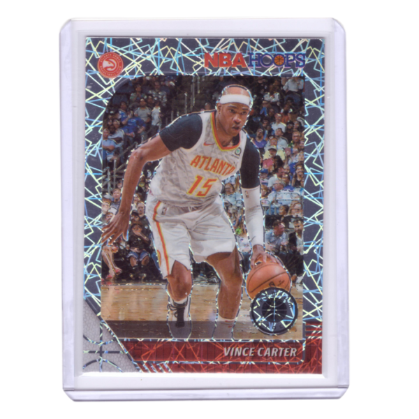 Panini NBA Vince Carter Silver Lazer Prizm Basketball Card