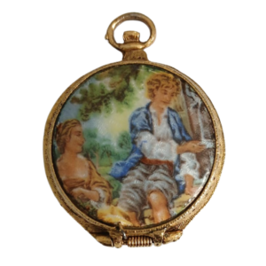 Pilgrim Gold Tone Pocket Watch 1