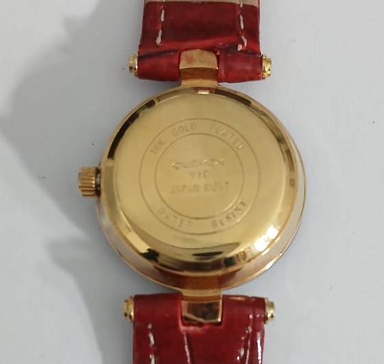 Quemex vip watch 18k gold plated sale