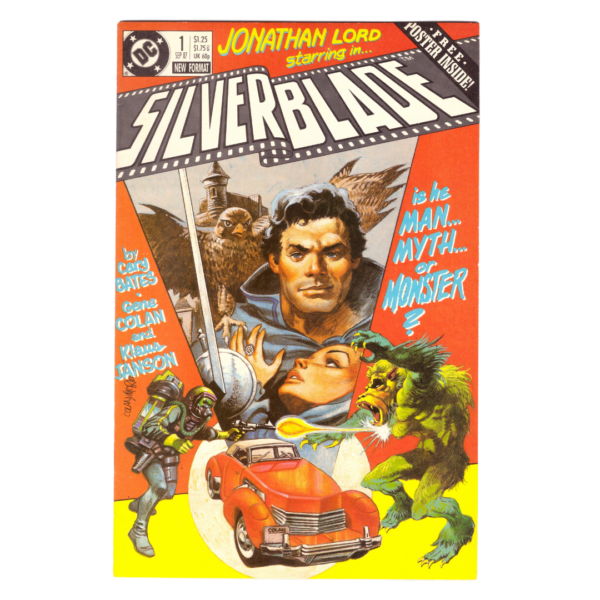 Silver Blade #1 DC Comics Book 1987