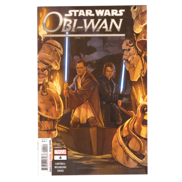 Star Wars OBI Wan #4 Marvel Comic Book